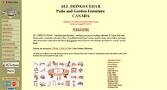 Desktop Screenshot of allthingscedar.ca